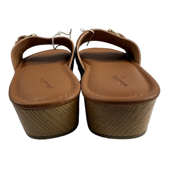Universal Thread Women's Kora Cognac Slide Sandals Size 9 NWT - Picture 5 of 9